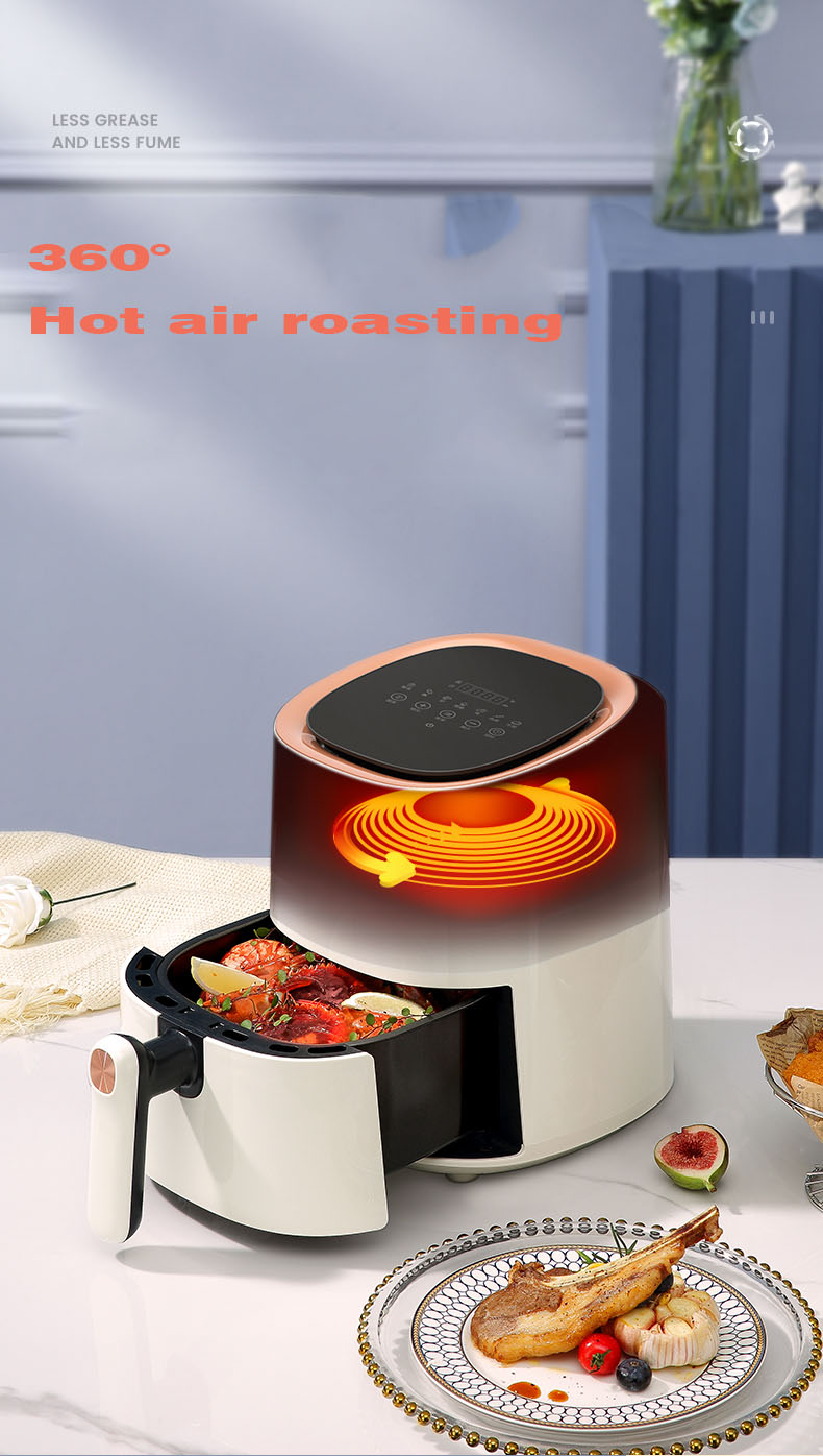 Healthy Cooking Hot 4.6L Capacity Nonstick User Friendly Mechanical Control Air Fryer