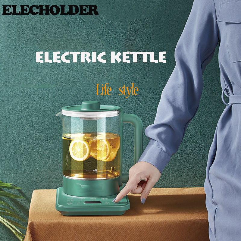 Electric Kettle Tea Kettle Temperature Control Smart Portable Panel Digital Glass Kettle Hot Water Home Appliances