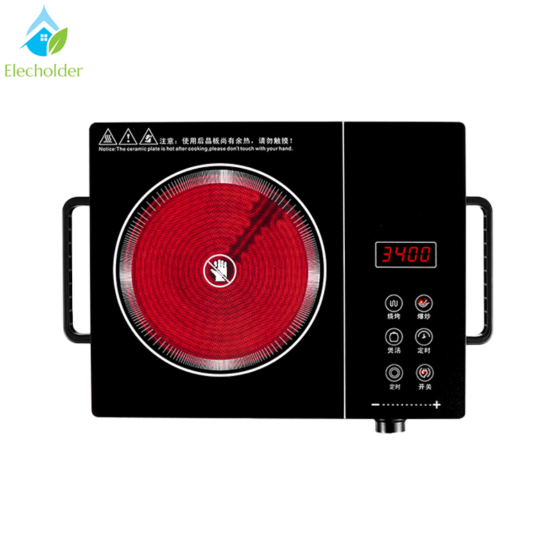 Mini Electric Induction Cooker Touch Pad Home Kitchen Appliance Stove Cooktop