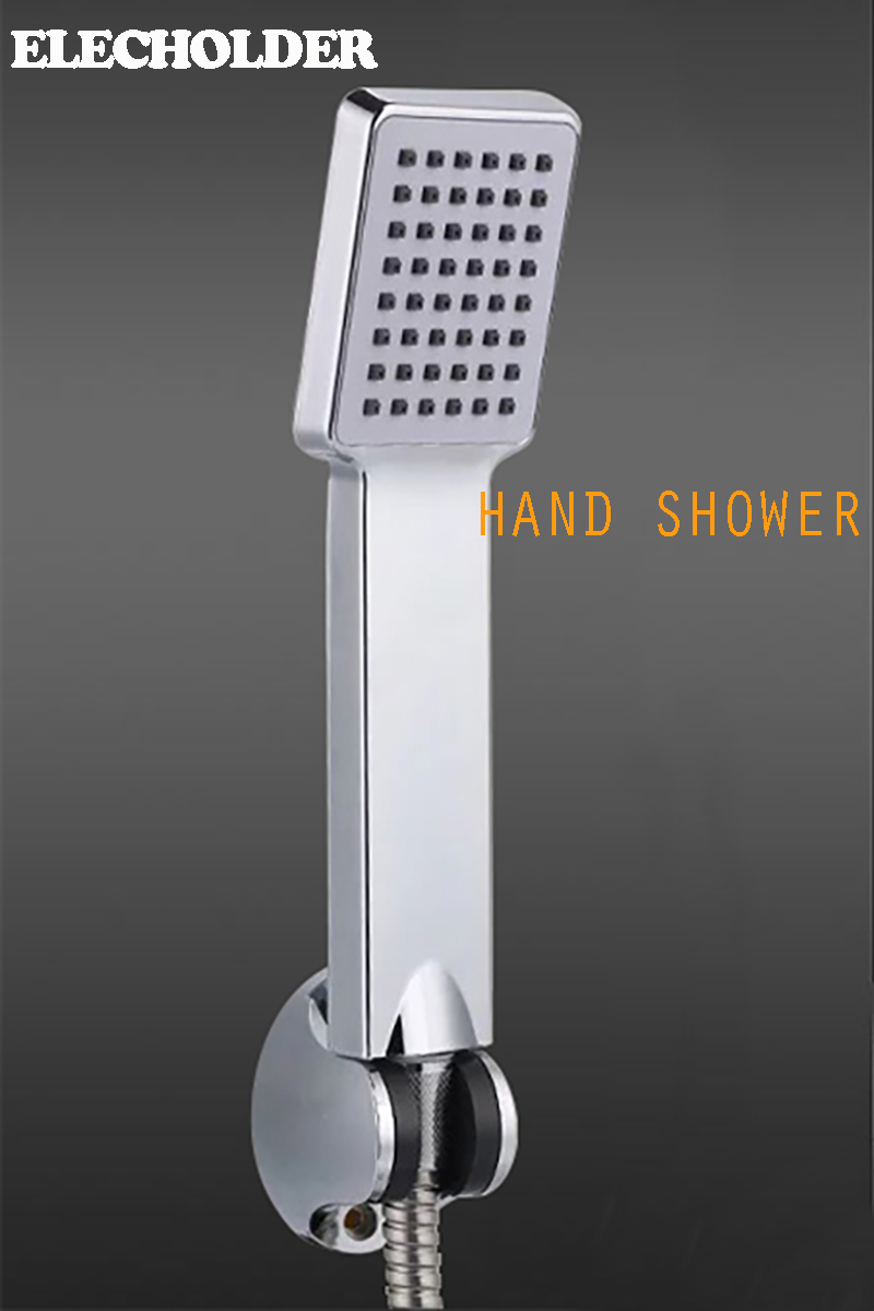 Multi-function Square Stainless Steel Universal Handheld Shower