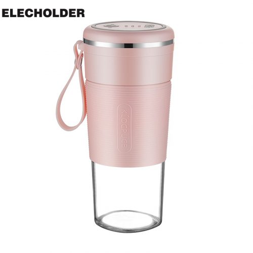 Portable Household Electric Fruit Juicer Cup Blade Material:Stainless steel