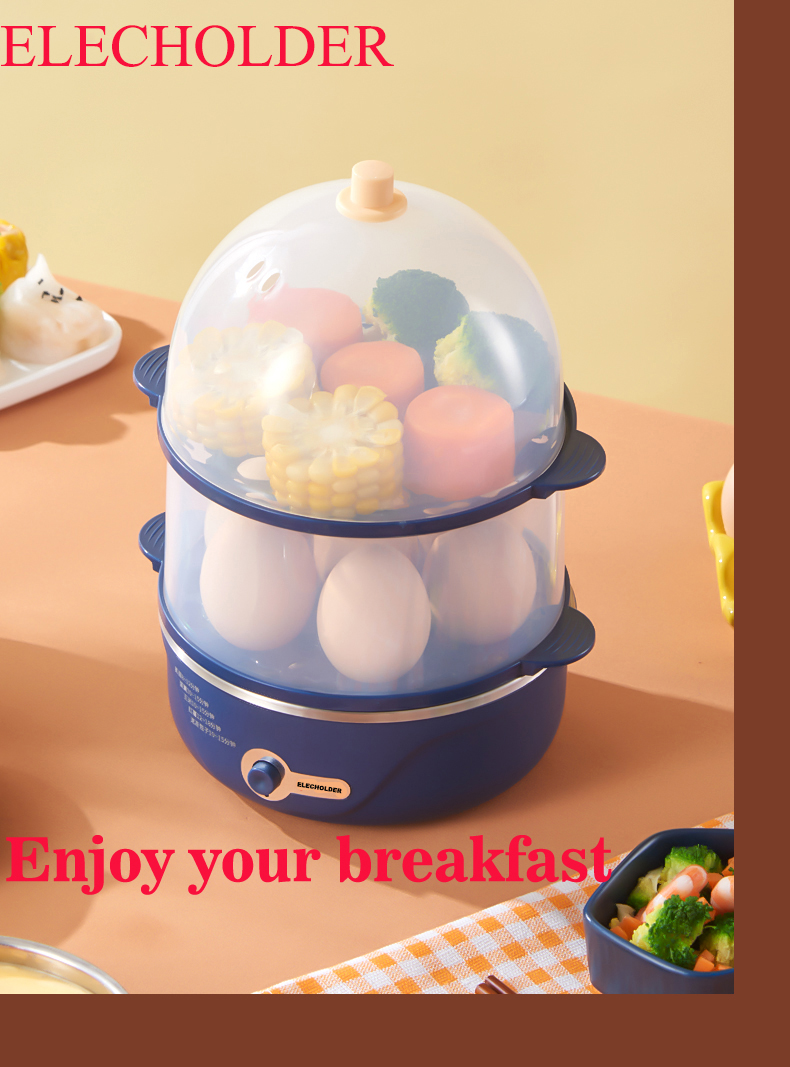 Multifunctional Mini Electric Egg Cooker Smart Egg Boiler
