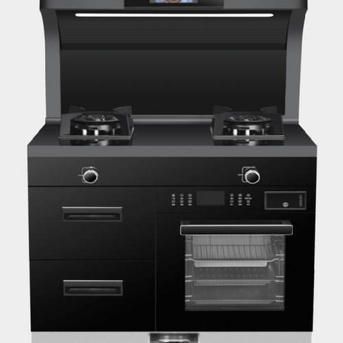 New 3 in 1 Integrated Cooker Hob Standing Cooker with Gas Stove