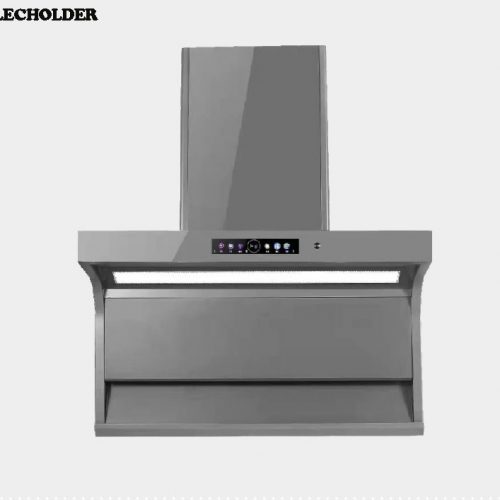 Stainless steel wall mounted auto clean Ventilation Hood communal kitchens smoke grease extractors cooker hood