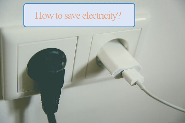 How to save electricity